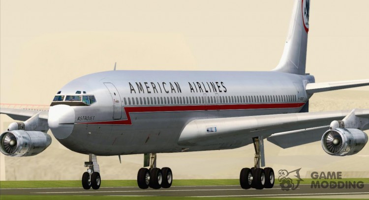 Boeing 707-300 American Airlines for GTA San Andreas