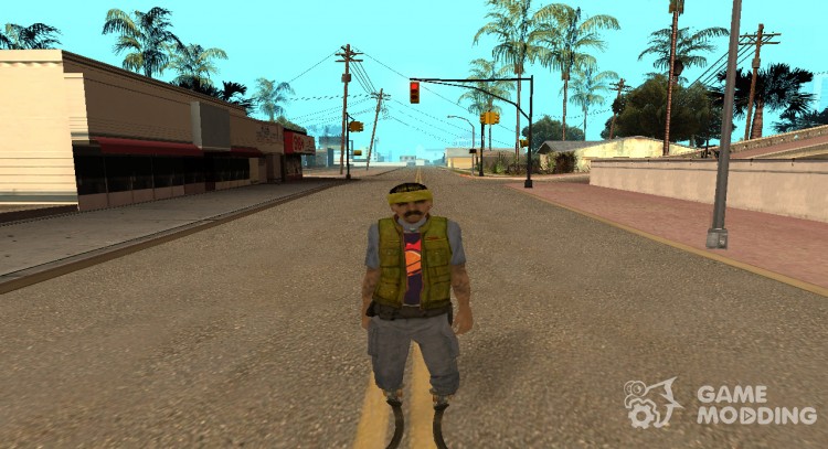 Инопланетный член банды Рифа для GTA San Andreas