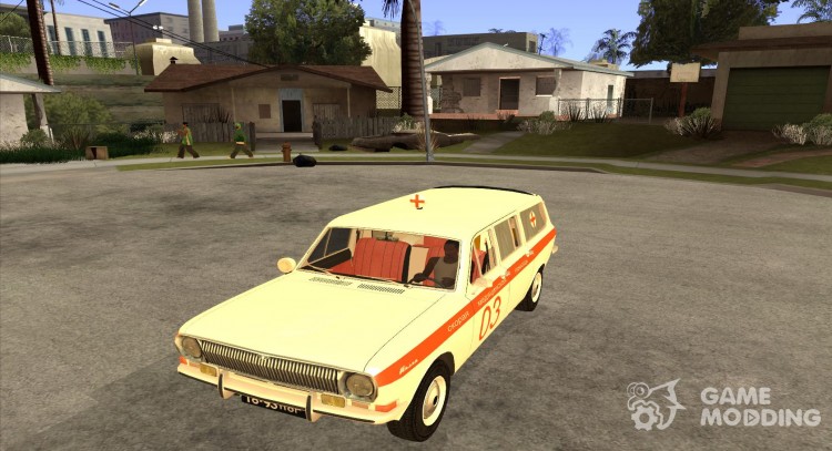 GAZ-24 Volga ambulance 03 for GTA San Andreas