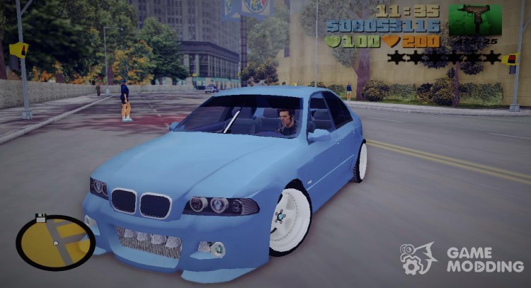 Bmw M5 TUNED for GTA 3