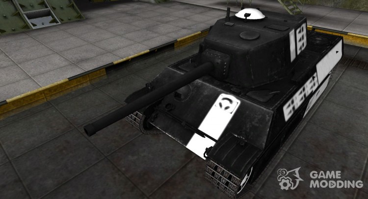 Breaking through the zone AMX M4 (1945) for World Of Tanks