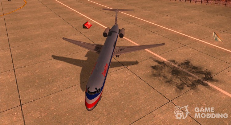McDonnell Doeuglas MD-80 para GTA San Andreas
