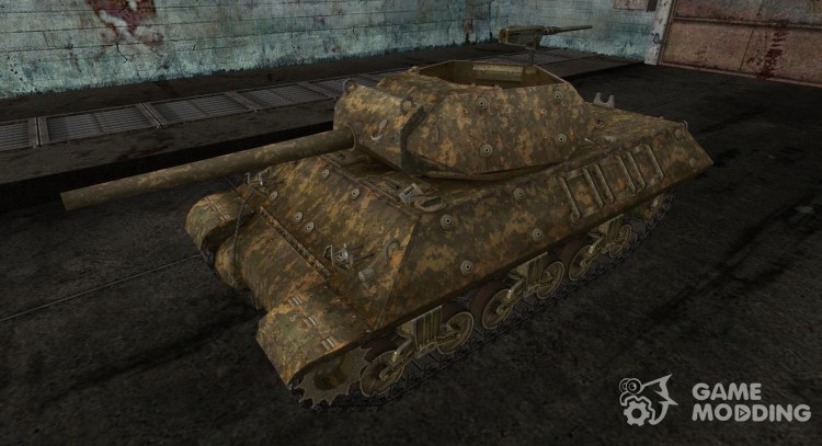 шкурка для M10 Wolverine №9 для World Of Tanks