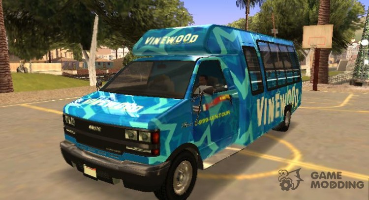 Vinewood VIP Star Tour Bus de GTA V para GTA San Andreas