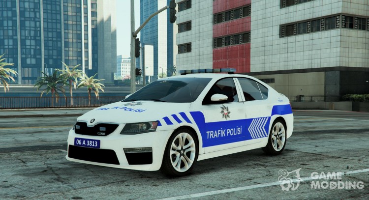 Škoda Octavia 2016 Yeni Türk Trafik Polisi для GTA 5