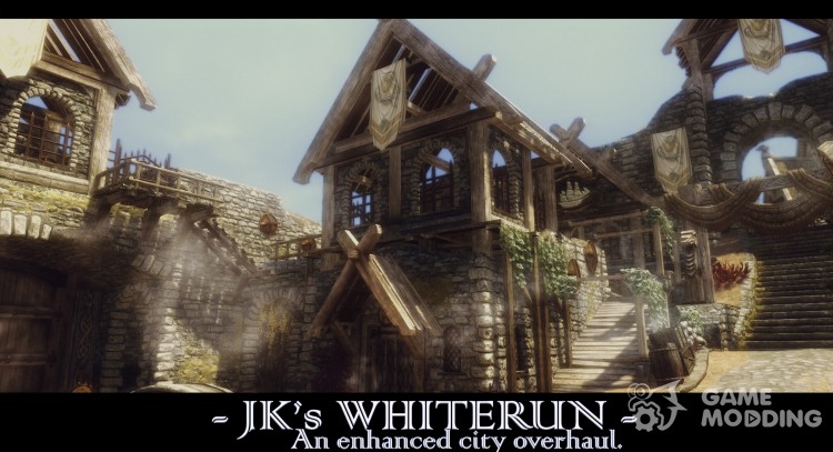 JK's Whiterun - mejora de la Вайтран de JK 1.1 para TES V: Skyrim
