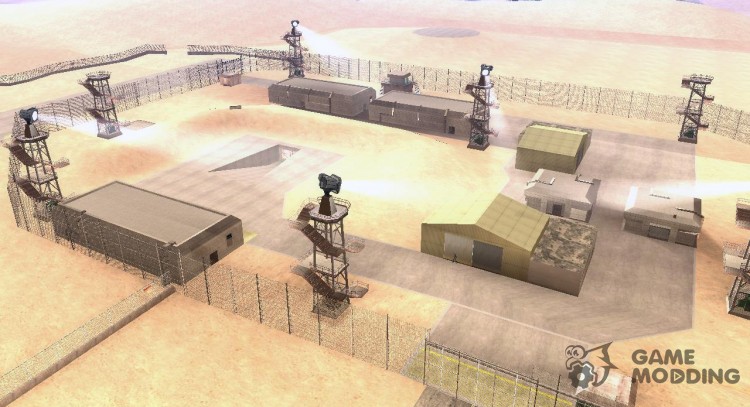 Black Project or realistic military base for GTA San Andreas