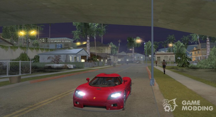 Xenon Lights (Xenon Lamp) for GTA San Andreas