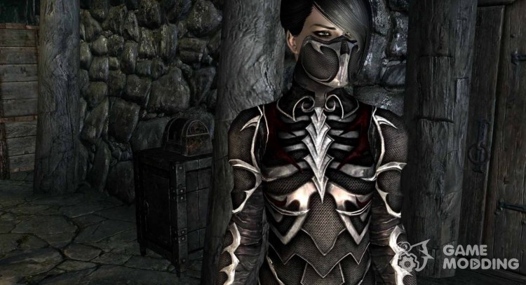 New light armor of the dark brotherhood for TES V: Skyrim