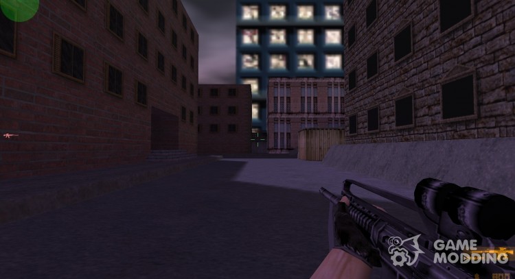 M4A1 Tactical with Scope Acc for Counter Strike 1.6