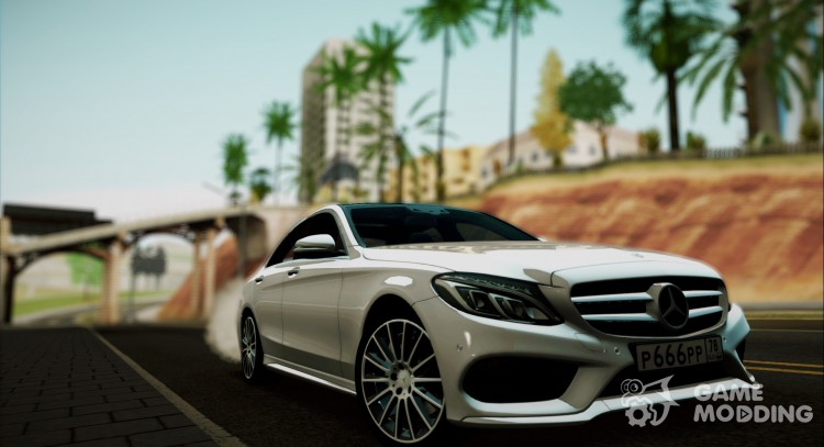 Mercedes Benz C250 2014 for GTA San Andreas