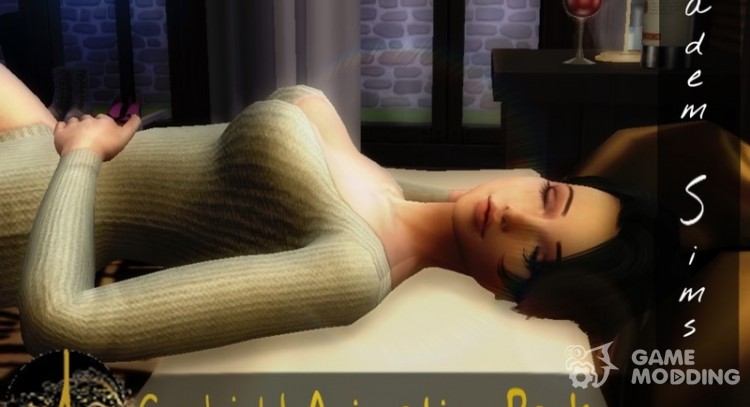 Goodnight Animation Pack для Sims 4