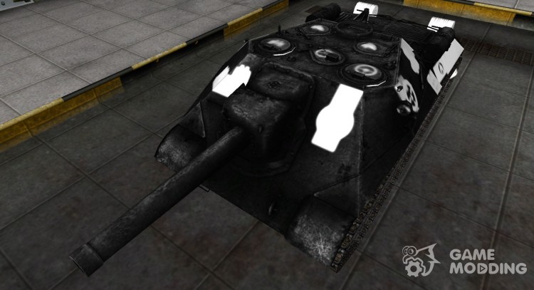 La zona de la ruptura del Objeto de 704 para World Of Tanks