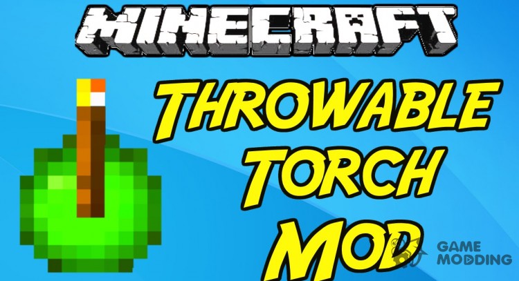 Throwable Torch for Minecraft
