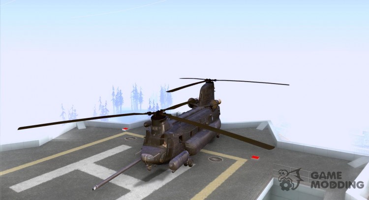 Chinook MH-47 g para GTA San Andreas