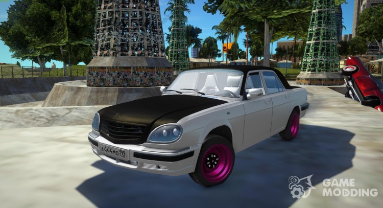 ГАЗ 31105 Black-White для GTA San Andreas