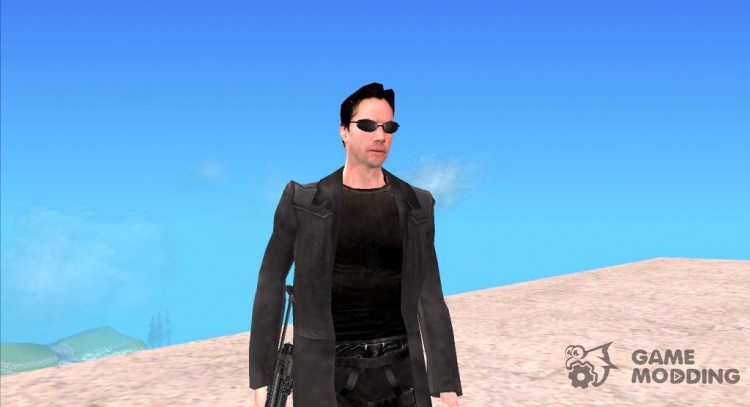 Neo from the matrix for GTA San Andreas