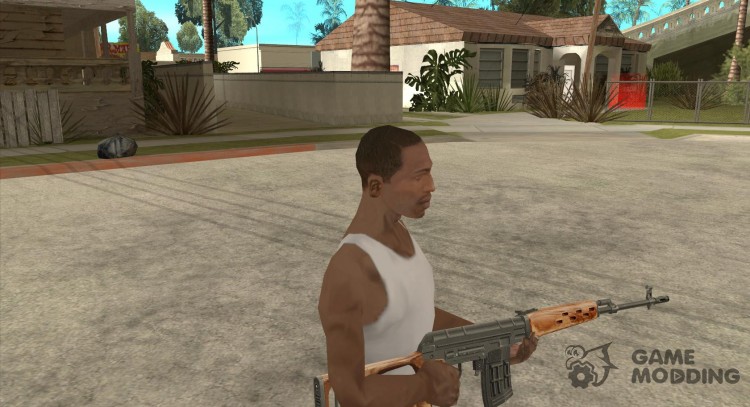 Снайперская Винтовка Драгунова v2.0 для GTA San Andreas