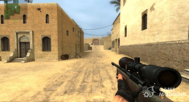 Light Red Awp for Counter-Strike Source