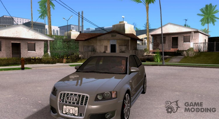 Audi S3 2007 - Stock для GTA San Andreas