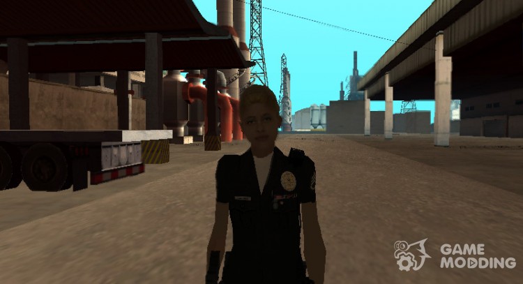Женщина полицейский для GTA San Andreas