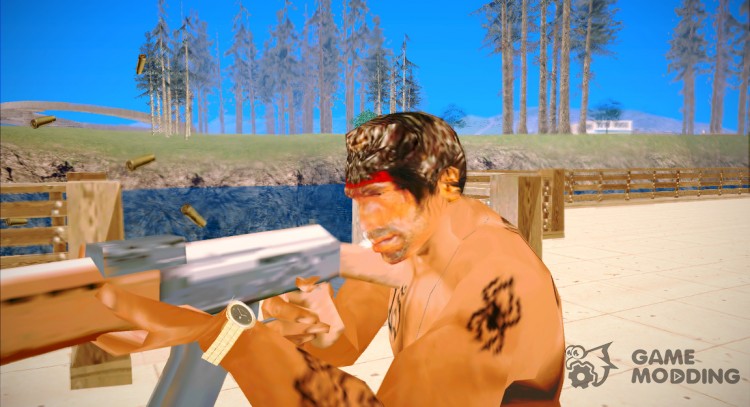 Rambo Player Model para GTA San Andreas