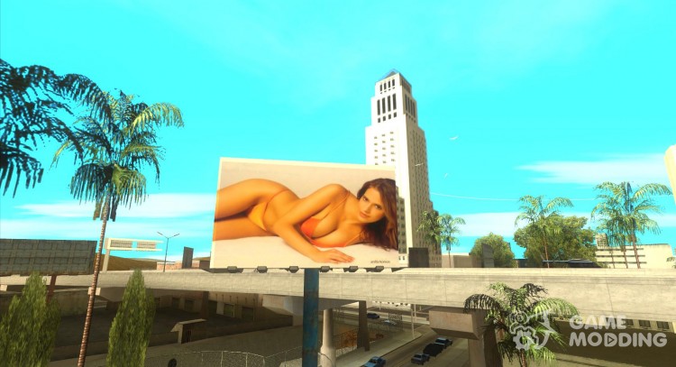 Hot girls posters для GTA San Andreas