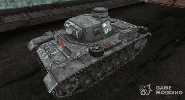 Panzer III 07 for World Of Tanks