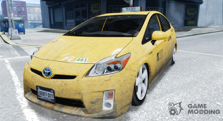 Toyota Prius LCC Taxi 2011 для GTA 4