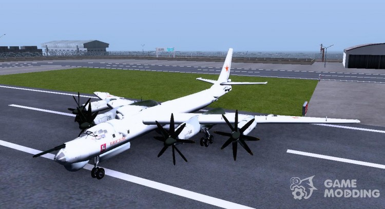 Tupolev-95 m for GTA San Andreas