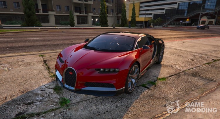 2017 Bugatti Chiron 1.0 для GTA 5