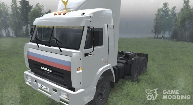 KAMAZ 54115 from Truckers for Spintires 2014