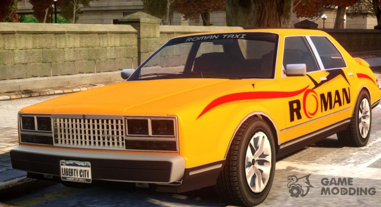 Roman Taxi для GTA 4