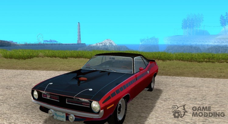 1970 Plymouth AAR 340 Cuda for GTA San Andreas