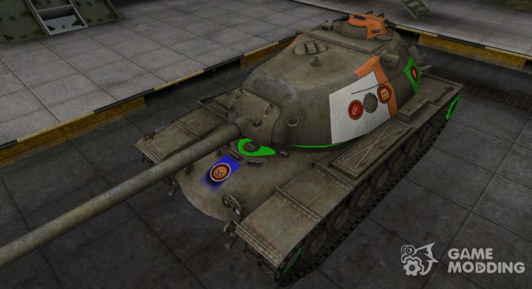 High-quality skin for M103 for World Of Tanks
