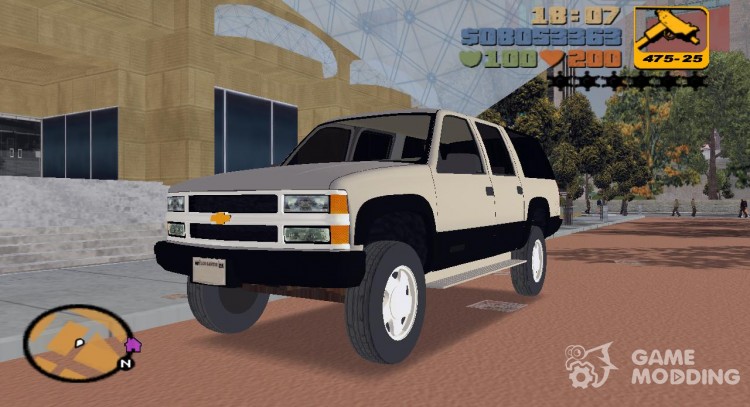Chevrolet Suburban 1996 для GTA 3