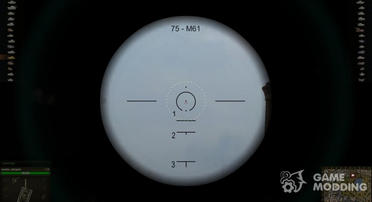 Sniper scope (M54) for World Of Tanks