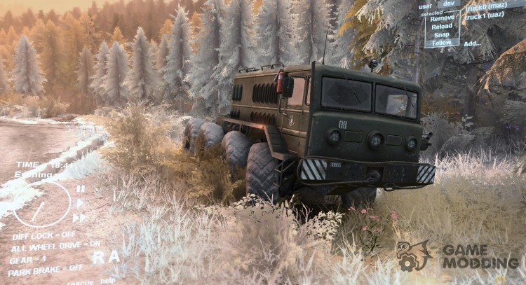 Winter for Spintires DEMO 2013