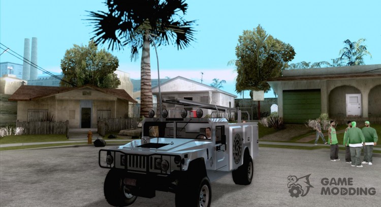 Hummer H1 Truck Utility para GTA San Andreas