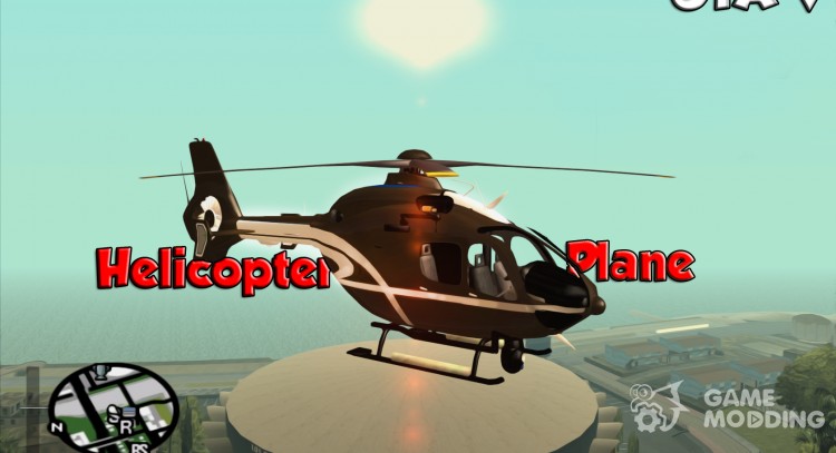Pak de transporte aéreo de GTA V para GTA San Andreas