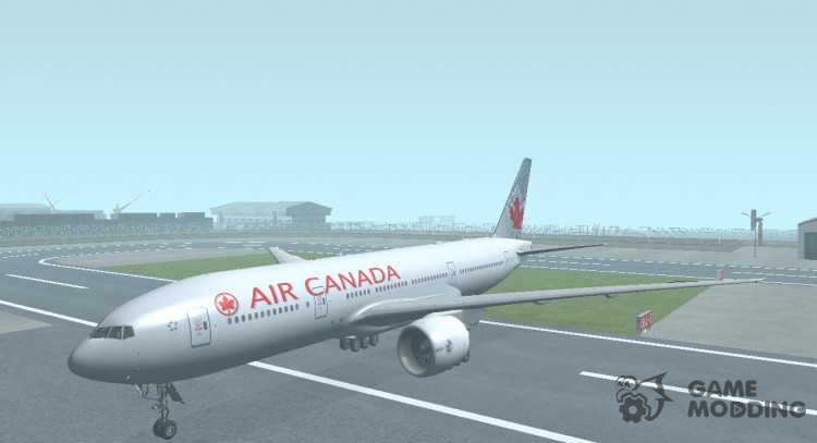 Boeing 777-200 Air Canada для GTA San Andreas