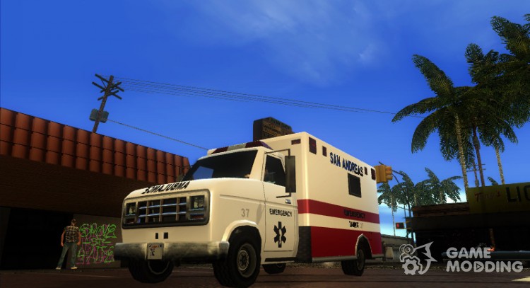 Mule's Ambulance для GTA San Andreas