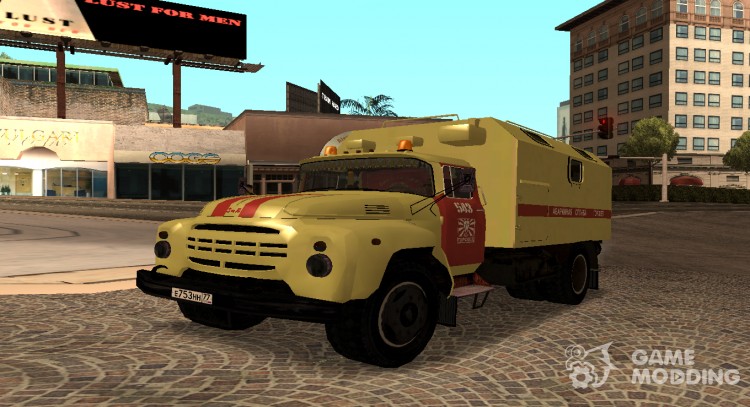 ZIL 130 city lighting company from night watch for GTA San Andreas