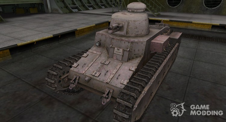 A deserted French skin for D1 for World Of Tanks