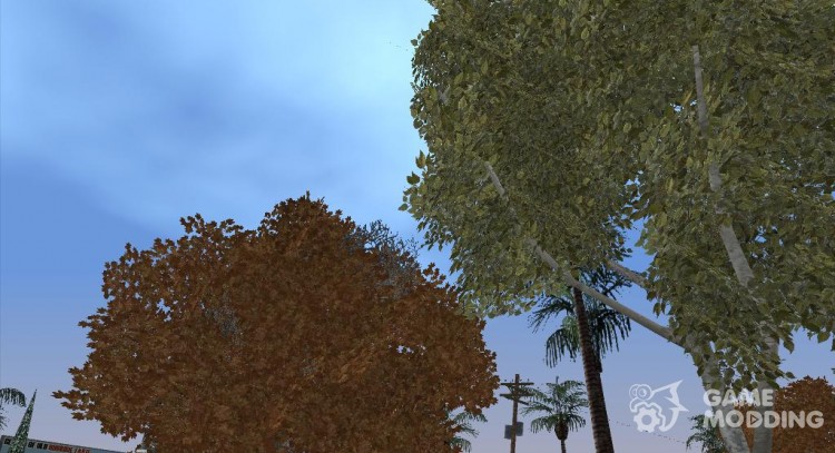 GTA 4 Vegetation для GTA San Andreas