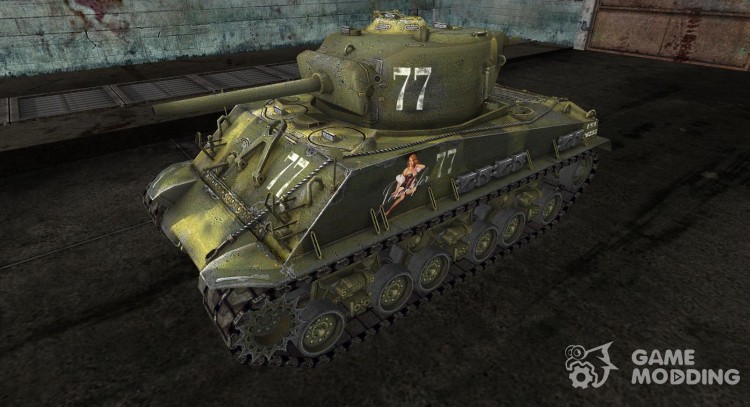M4A3E8 Sherman от DrRUS для World Of Tanks