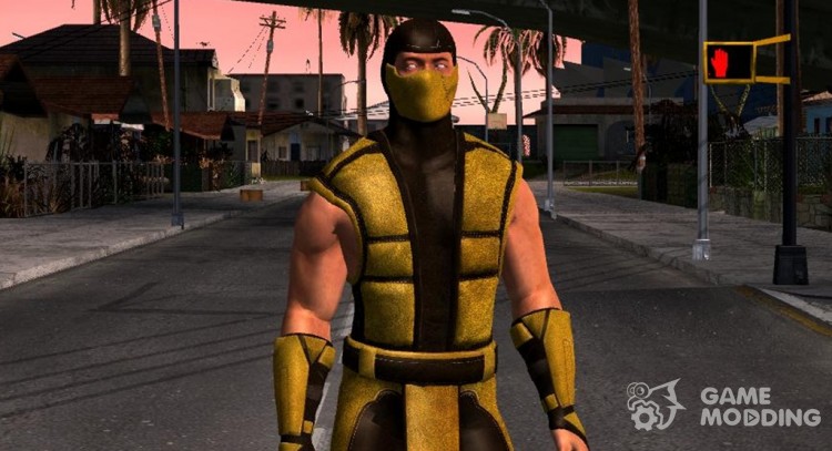 X Mortal Kombat Klassic Scorpion for GTA San Andreas