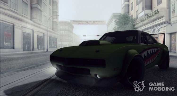 Dodge Charger R/T SharkWide для GTA San Andreas