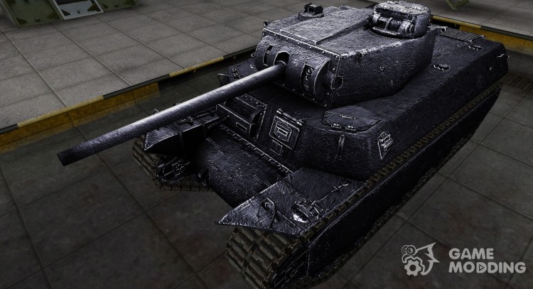 Dark skin para el T1 Heavy para World Of Tanks