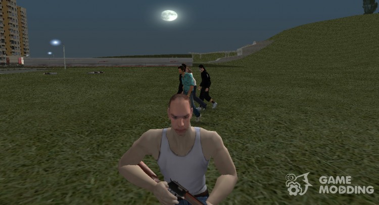 Zombie v1.0 для GTA San Andreas